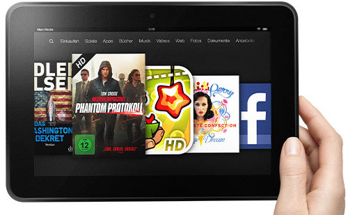 Amazon veröffentlicht Kindle Fire HD 8.9 in Deutschland